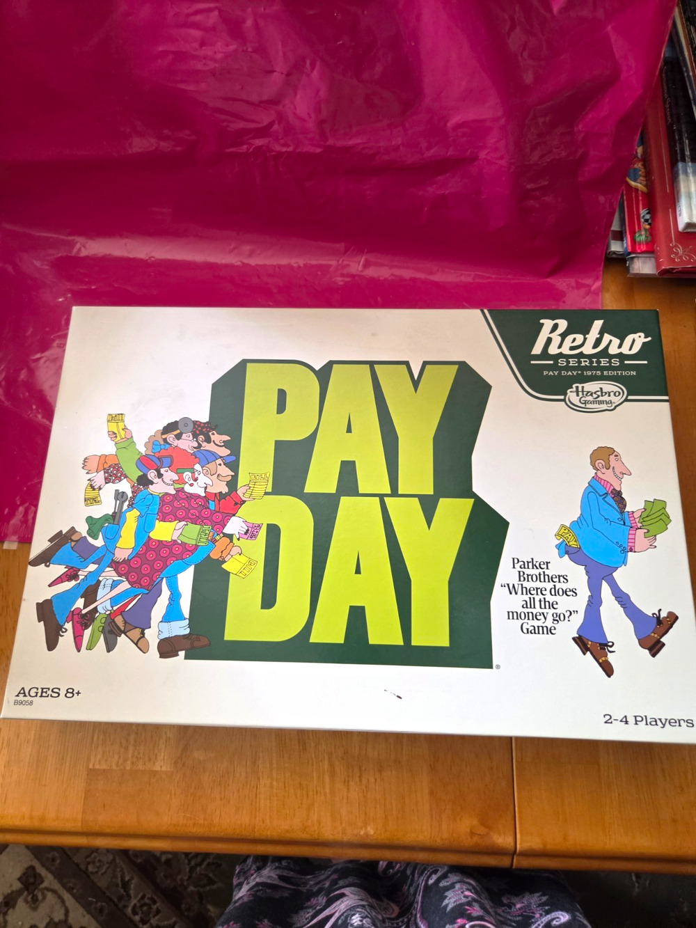 Hasbro Retro Series Pay Day Finance Board Game Complete B9058 2015 2-4 8+